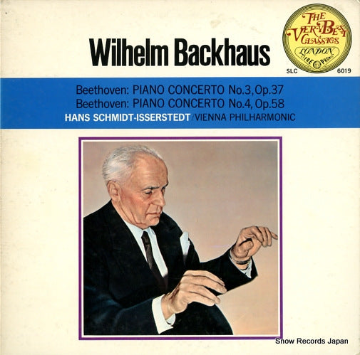 BACKHAUS, WILHELM beethoven; piano concerto no.3 & 4 SLC6019