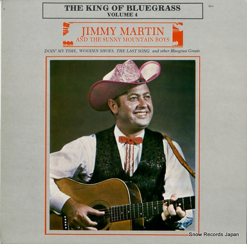 MARTIN, JIMMY the king of bluegrass volume 4 KB-4