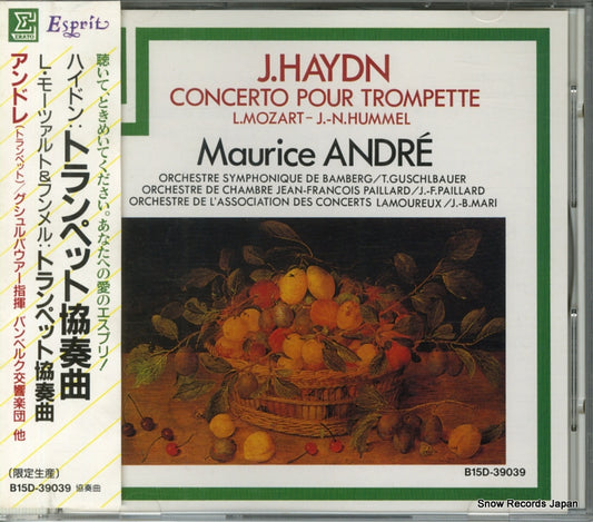 ANDRE, MAURICE j.haydn; concerto pour trompette B15D-39039
