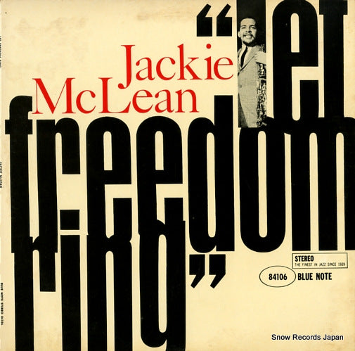 MCLEAN, JACKIE let freedom ring BST84106