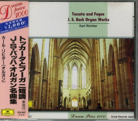 RICHTER, KARL j.s.bach; organ works POCG-9697