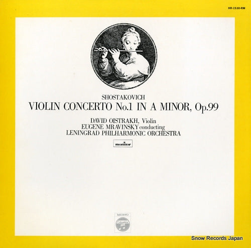 MRAVINSKY, EUGENE shostakovich; violin concerto no.1 in a minor op.99 HR-1530-RM