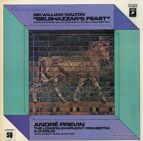 PREVIN, ANDRE walton; belshazzar's feast EAY-80003