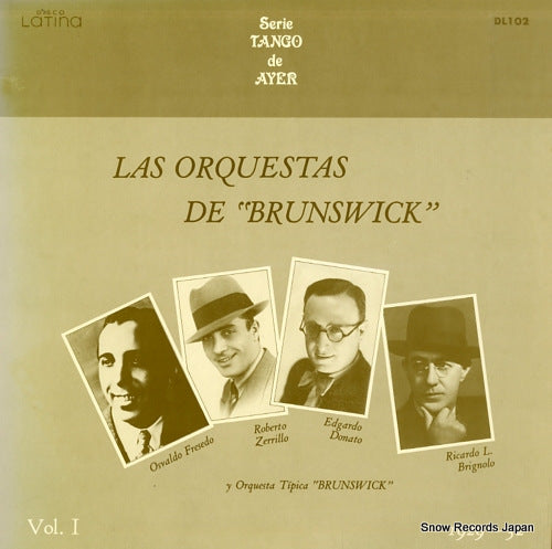 V/A las orquestas de "brunswick" DL102