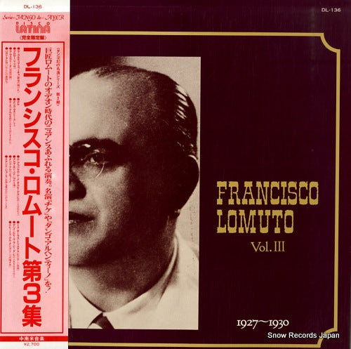 LOMUTO, FRANCISCO francisco lomuto vol.3 DL-136