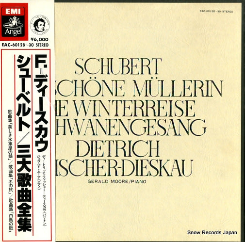 FISCHER-DIESKAU, DIETRICH schubert; die schone mullerin/winterreise/schwanengesang EAC-60128