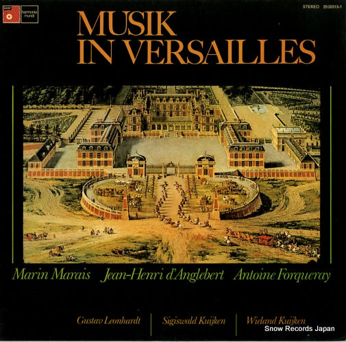 LEONHARDT, GUSTAV musik in versailles 2520313-1