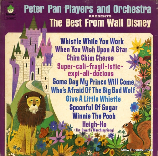 PETER PAN PLAYERS AND ORCHESTRA the best from walt disney PP8053