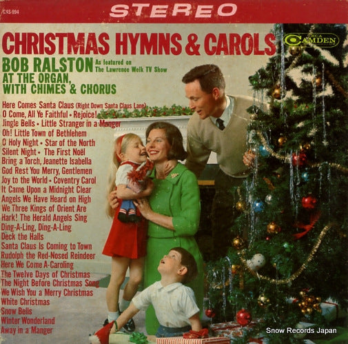 RALSTON, BOB christmas hymns & carols CAS-994