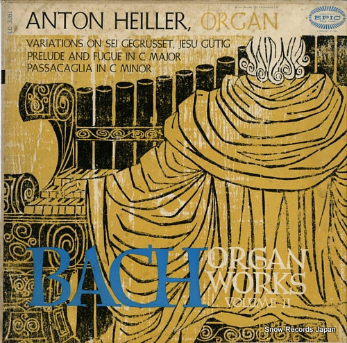 HEILLER, ANTON bach; complete works for organ vol.2 LC3261