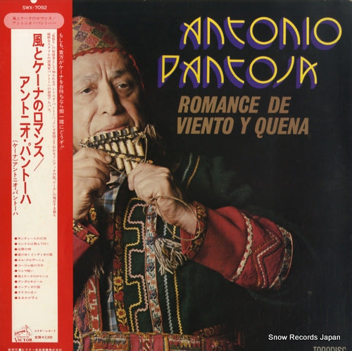 PANTOJA, ANTONIO romance de viento y quena SWX-7092