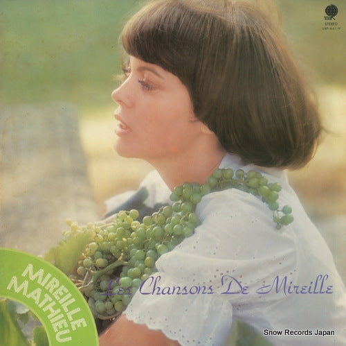 MATHIEU, MIREILLE les chansons de mireille UXP-641-V