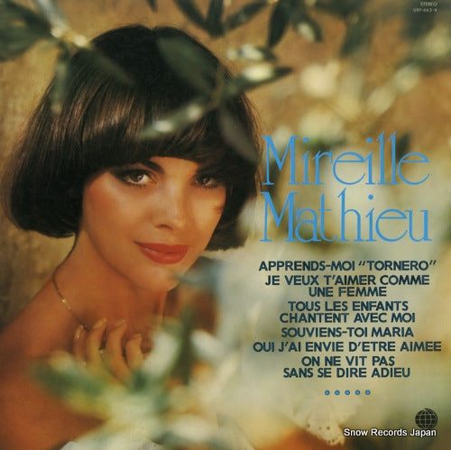 MATHIEU, MIREILLE mireille mathieu "apprends-moi" UXP-663-V