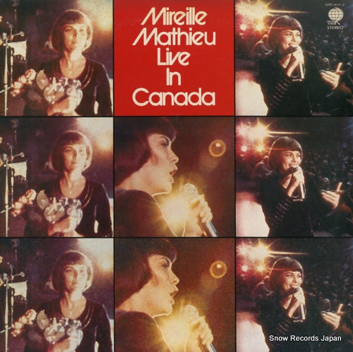 MATHIEU, MIREILLE live in canada UXP-617-V