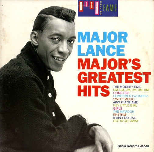 LANCE, MAJOR major's greatest hits PE40433