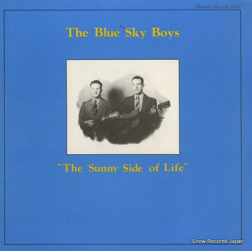 BLUE SKY BOYS, THE the sunny side of life ROUNDER1006
