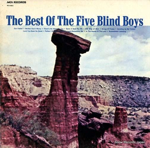 FIVE BLIND BOYS, THE the best of the five blind boys MCA-28022