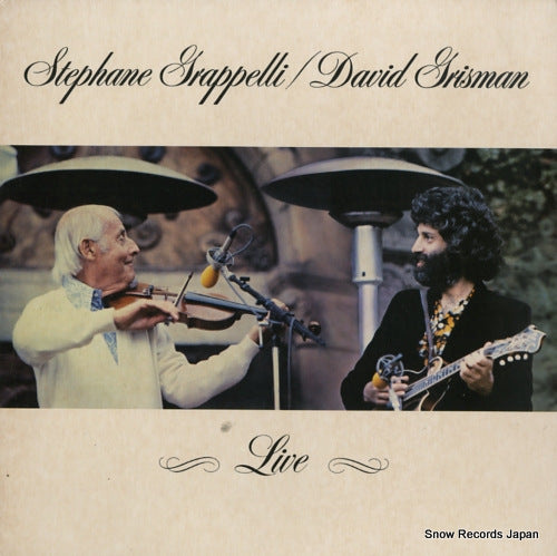 GRAPPELLI, STEPHANE, AND DAVID GRISMAN live BSK3550
