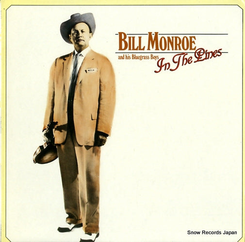MONROE, BILL, AND HIS BLUE GRASS BOYS in the pines REB-853