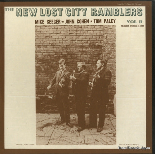 NEW LOST CITY RAMBLERS, THE the new lost city ramblers volume 2 FA2397