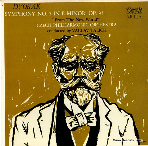 TALICH, VACLAV dvorak; symphony no.5 in e minor op.93 "from the new world" ALP190