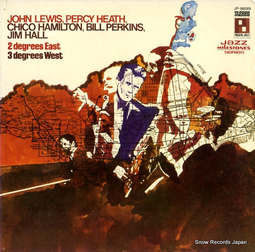 LEWIS, JOHN 2 degrees east 3 degrees west JP-8699