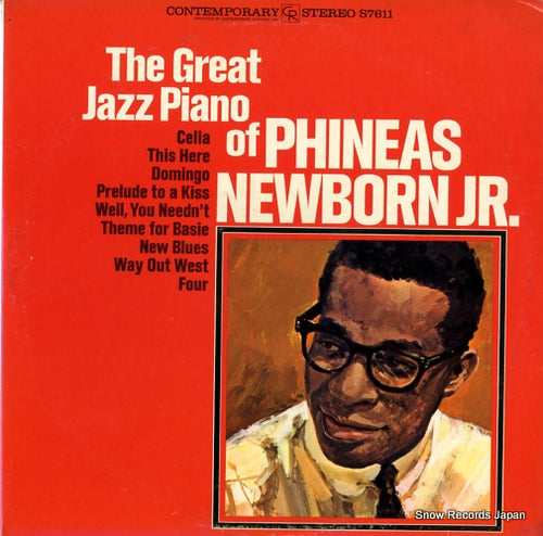 NEWBORN, PHINEAS, JR. the great jazz piano of phineas newborn jr. S7611