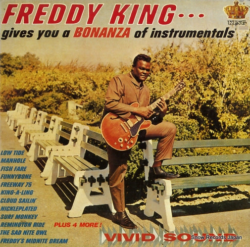 KING, FREDDIE gives you a bonanza of instrumentals CCX-1010