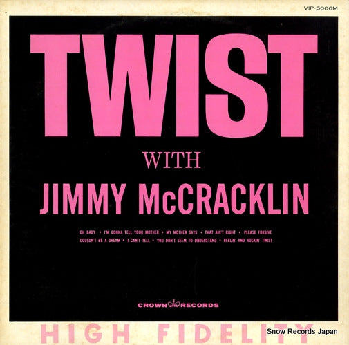 MCCRAKLIN, JIMMY twist VIP-5006M