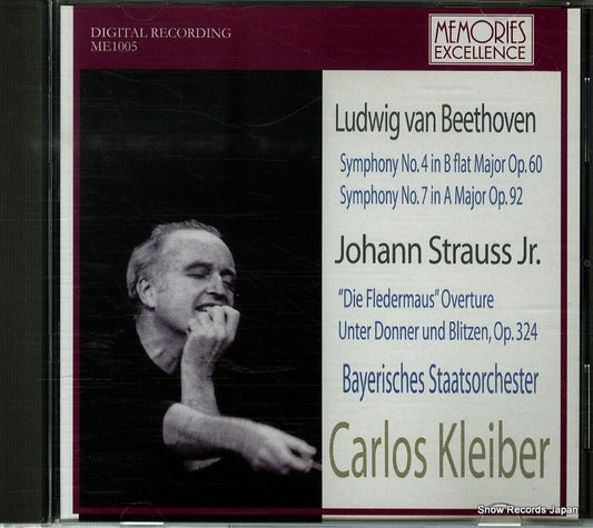 KLEIBER, CARLOS beethoven; symphony no.4 in b flat major op.60 ME1005