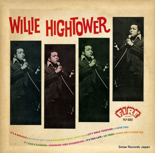 HIGHTOWER, WILLIE willie hightower PLP-6002