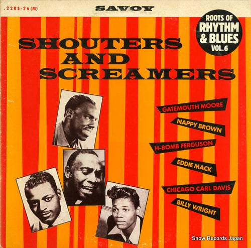 V/A shouters and screamers 22RS-26(M)