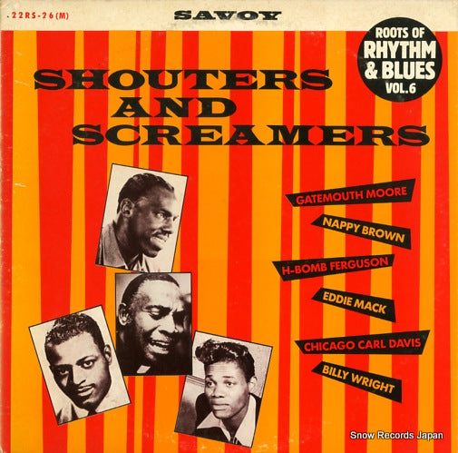 V/A shouters and screamers 22RS-26(M)