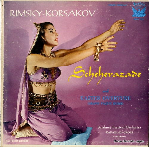 DECROSS, RAFAEL rimsky-korsakov; scheherazade and easter overture SHO313
