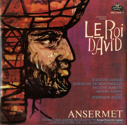 ANSERMET, ERNEST honegger; le roi david MH(L)5016