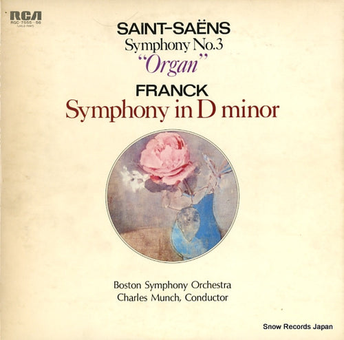 MUNCH, CHARLES saint-saens; symphony no.3 "organ" RGC-7555