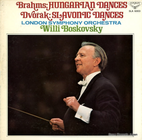BOSKOVSKY, WILLI brahms; hungarian dances SLA6003