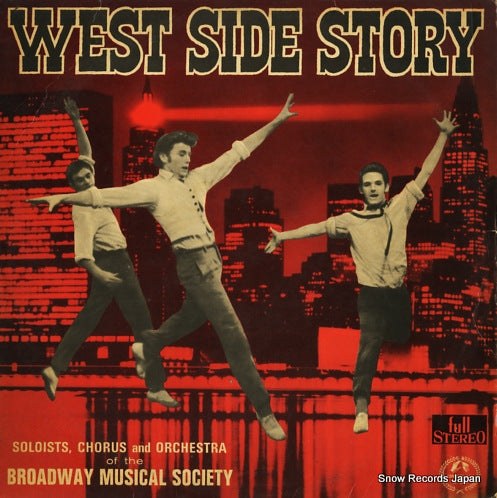 BROADWAY MUSICALS SOCIETY ORCHESTRA west side story SM-2254