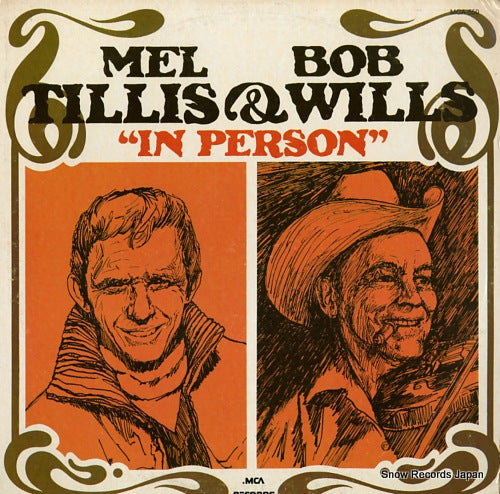 TILLIS, MEL, AND BOB WILS in person MCA-550