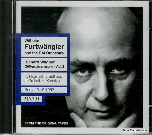 FURTWANGLER, WILHELM wagner; gotterdamerung act 3 1CD00223
