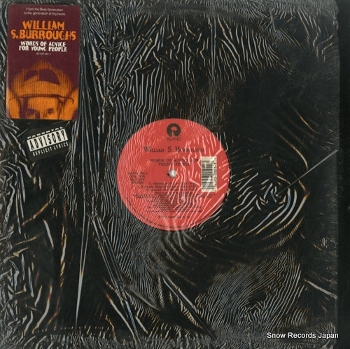 BURROUGHS, WILLIAM S. words of advice for young peolpe 162-535501-1