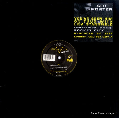 PORTER, ART pochet city (remixes) 863467-1