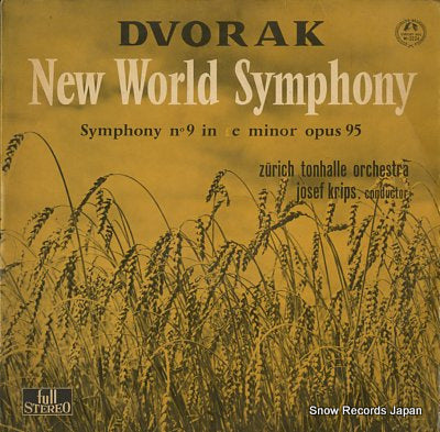 KRIPS, JOSEF dvorak; new world symphony M-2224