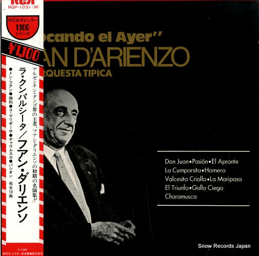 D'ARIENZO, JUAN evocando el ayer RGP-1031(M)