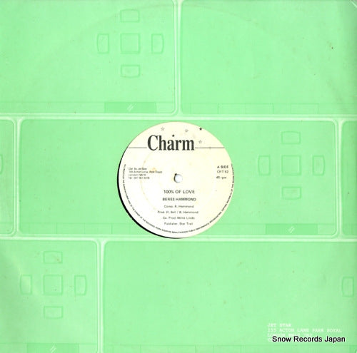 HAMMOND, BERES, AND DERRICK LARA 100% of love / settle down with somebody CRT52