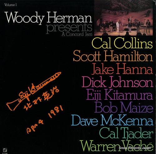 HERMAN, WOODY a concord jam vol.1 CJ-142