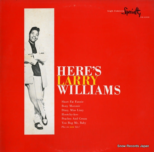 WILLIAMS, LARRY here's larry williams VS2006