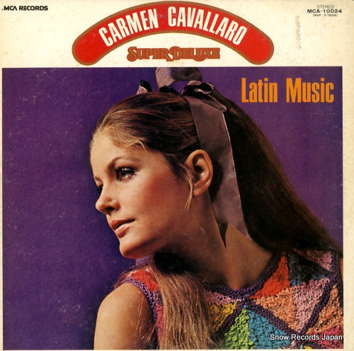 CAVALLARO, CARMEN latin music super deluxe MCA-10024