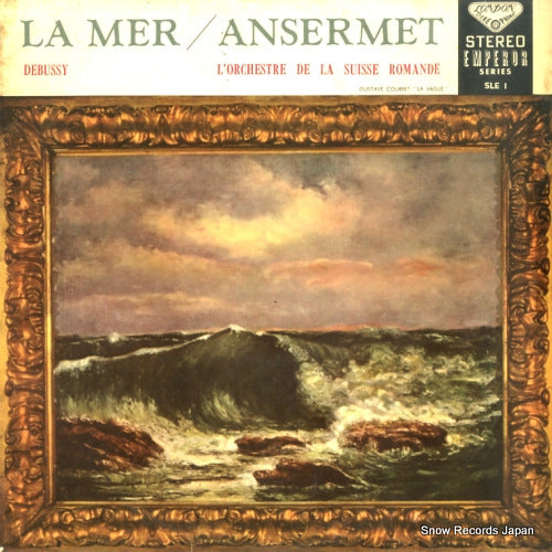 ANSERMET, ERNEST debussy; la mer SLE1