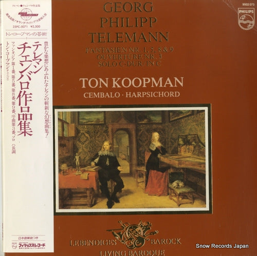 KOOPMAN, TON telemann; fantasien nr.1, 5, 8 & 9 25PC-5071 / 9502073